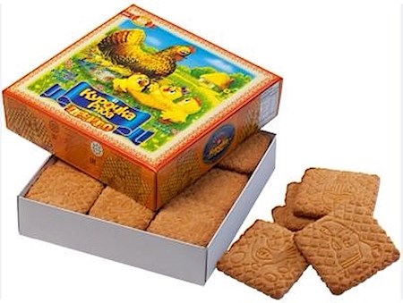600g BS Kekse "Kurochka Ryaba“ // Печенье "Курочка Ряба"
