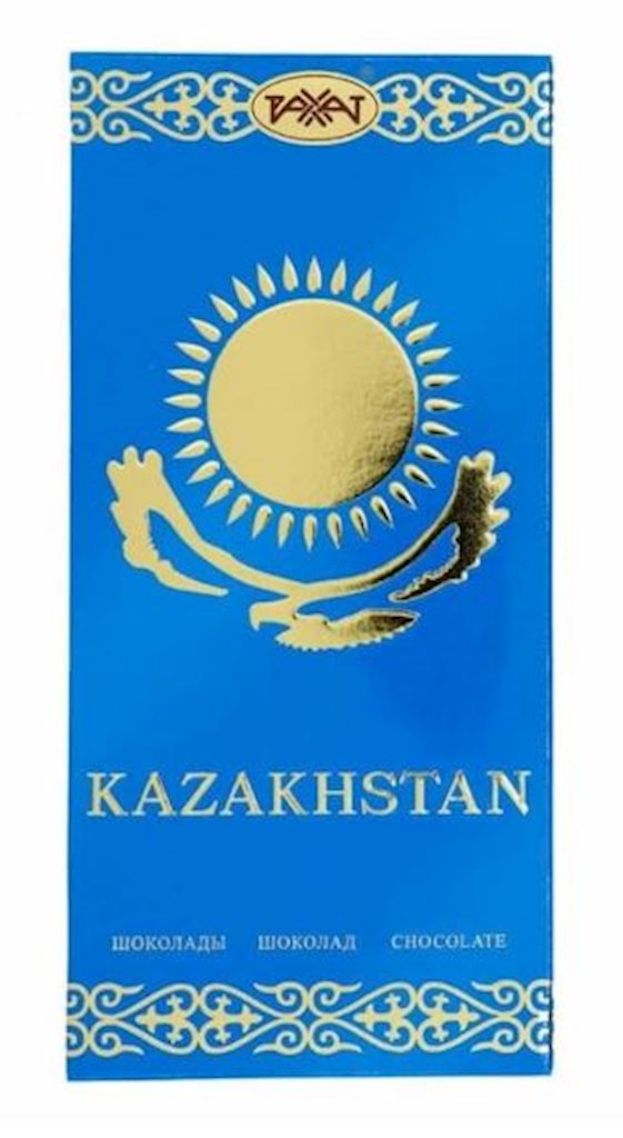 100g Raxat Milchschokolade "Kazakhstan" // Молочный шоколад «Казахстан»