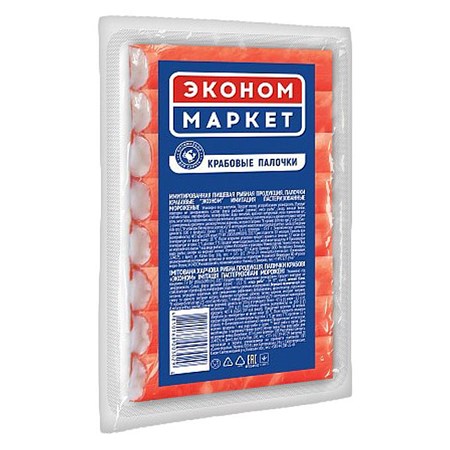 200g Surimi Krabbenstäbchen "Economy" // Палочки крабовые Сурими "Эконом"