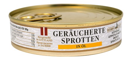 160g Dobro Flot Sprotten in Öl // Шпроты в масле 160g Dobro Flot Sprotten in Öl // Шпроты в масле