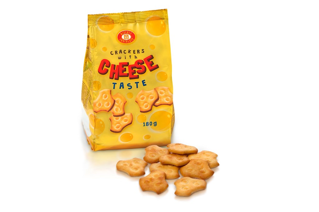 180g BS Kreker mit Käse-Geschmack  // Крекер со вкусом сыра