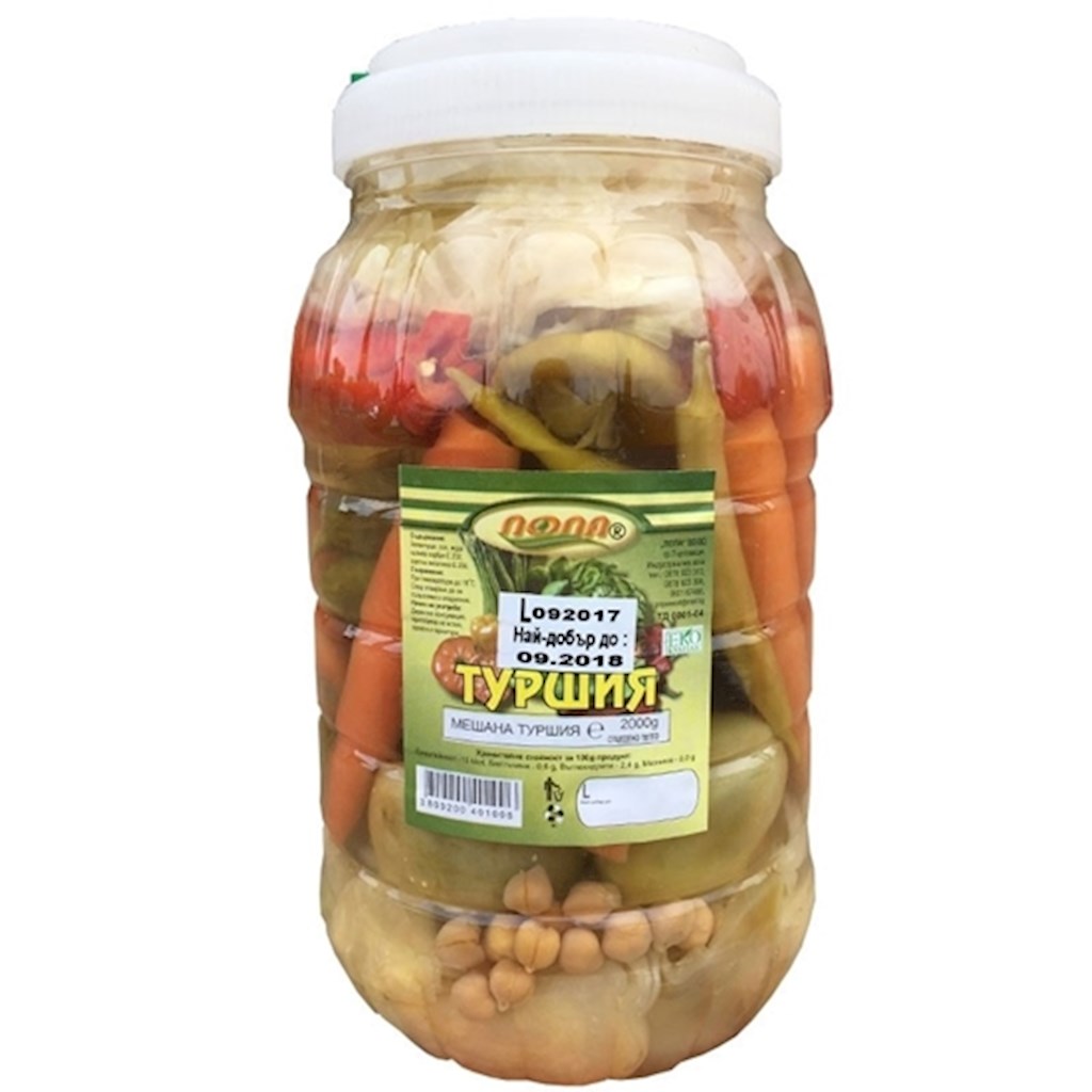 500g Popa  Eingelegtes Gemüse Mix // Микс Овощей