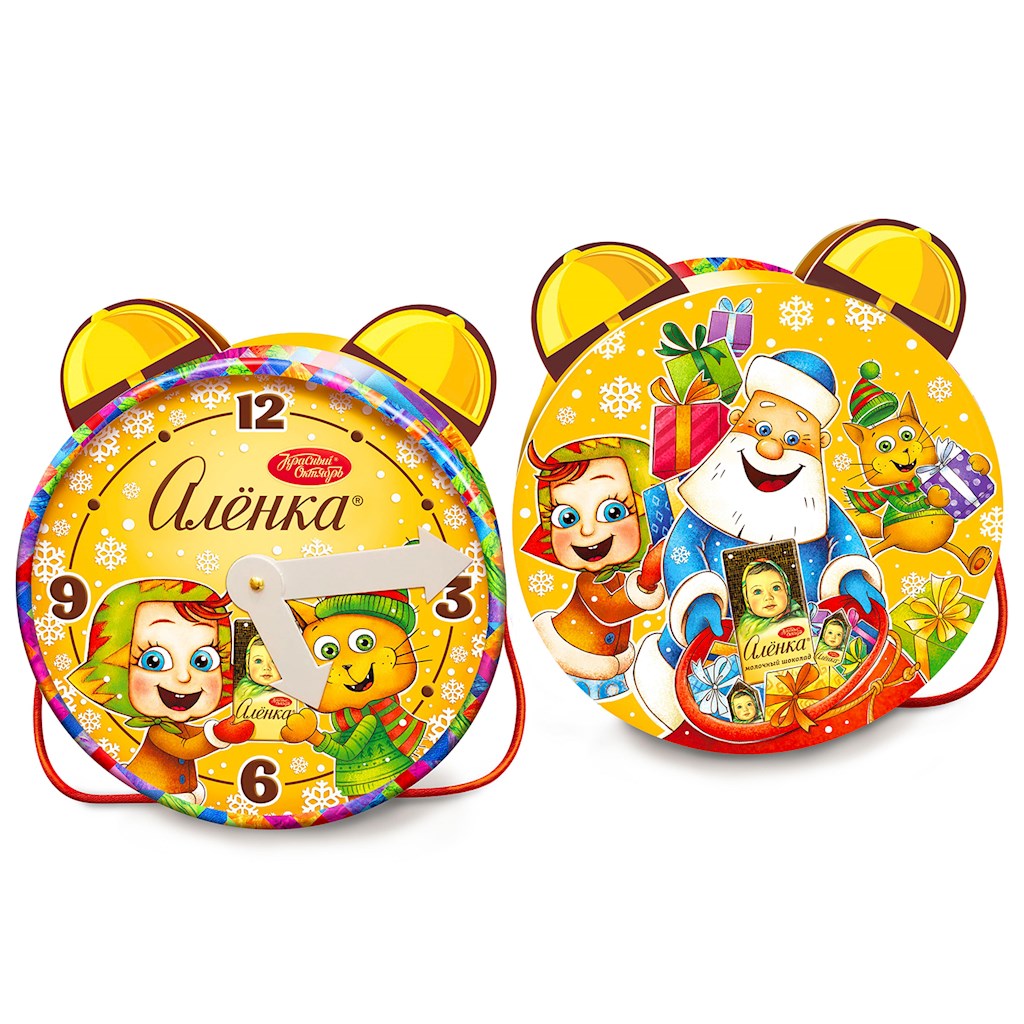 315g OK Neujahrsgeschenk Alenka "Veselye Starty“ // Набор кондитерский подарочный Аленка Веселые старты