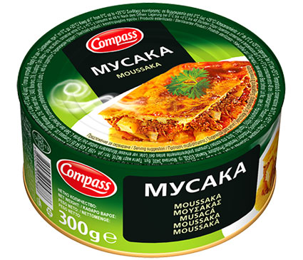 Compass-Musaka-Moussaka-300g 300g Moussaka Musaka Bulgarisch Hackfleisch mit Gemüse българска мусака Compass