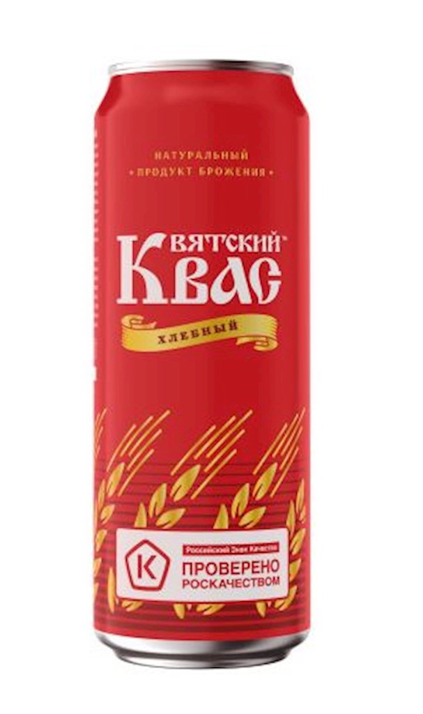 0,45l Wjatskij Kwas Khlebny Dose // Вятский Квас Хлебный