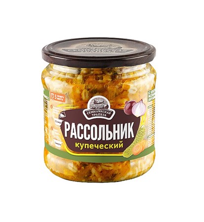 460g Semiluki Suppe Rassolnik // Рассольник купеческий