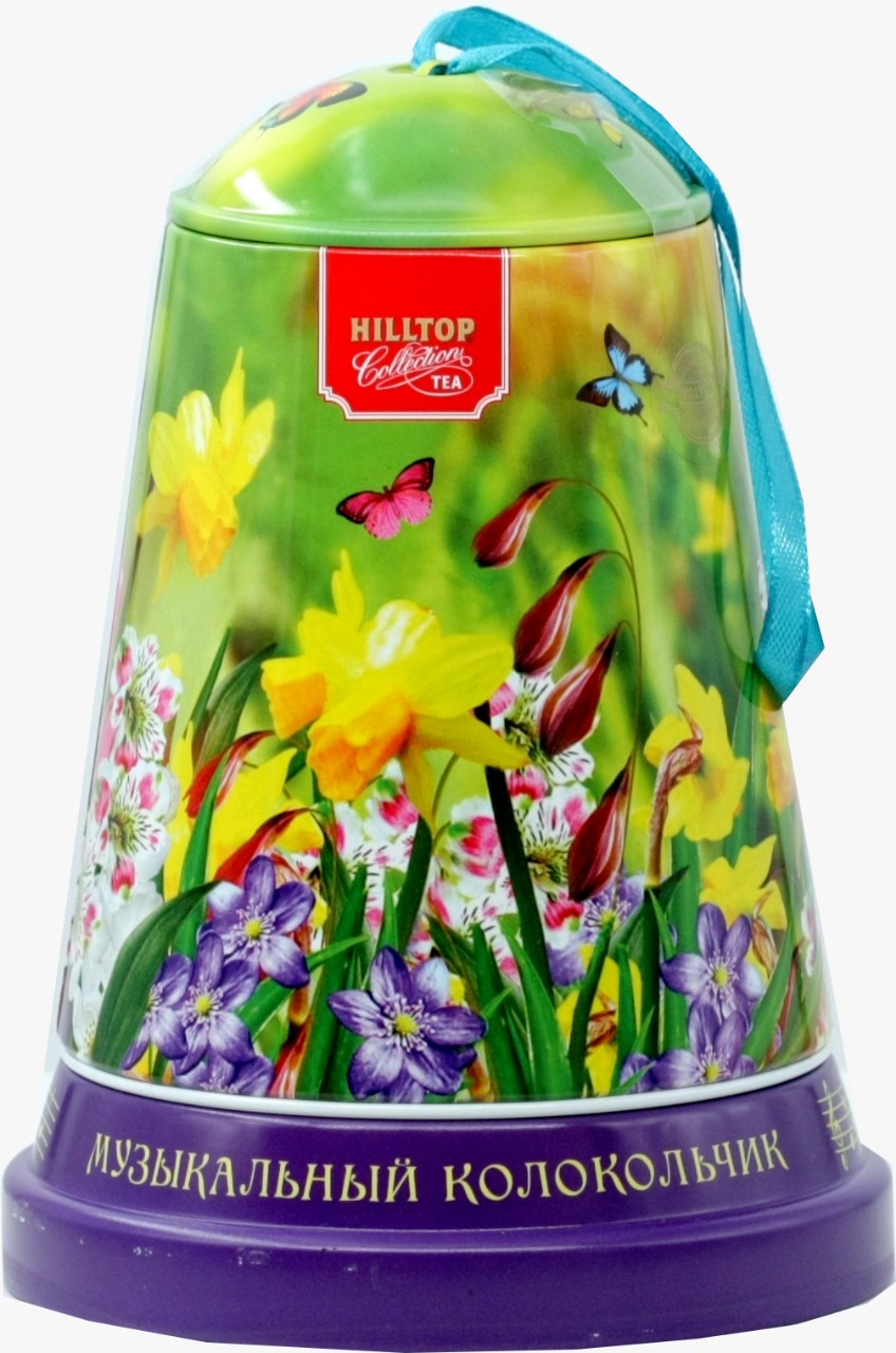 1752 100g Tee Ceylon Schwarz Musikglocke Wiesenblumen HILLTOP