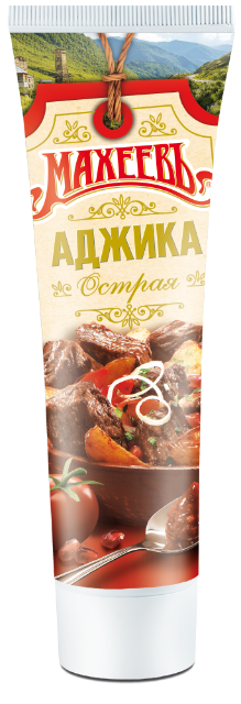 3e0599b54a82f022827f1daea75b5e0c 100g Maheev Adjika Spicy Scharfe Soße nach kaukasischer Art Ideal für Schaschlik Grill