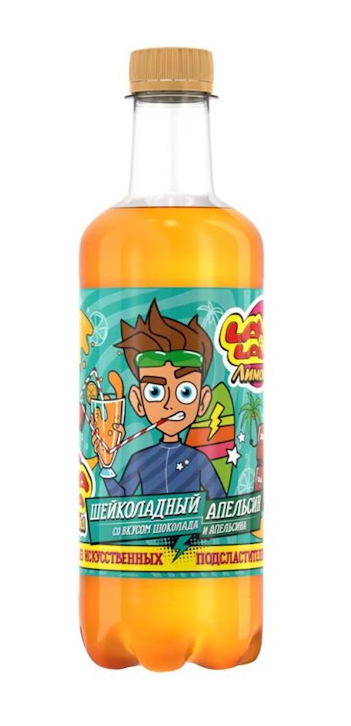 0,5l Lava Lava Erfrischungsgetränk "Sheykoladny Orange" // Безалкогольный Напиток "Шейколадный апельсин"