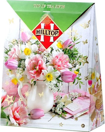 1748 50g Tee Ceylon Schwarz Blumenstrauss Geschenkverpackung HILLTOP