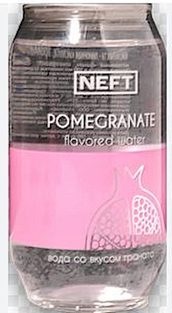 330ml Neft Wasser mit Granatapfelgeschmack  // Нефть Вода со вкусом Граната