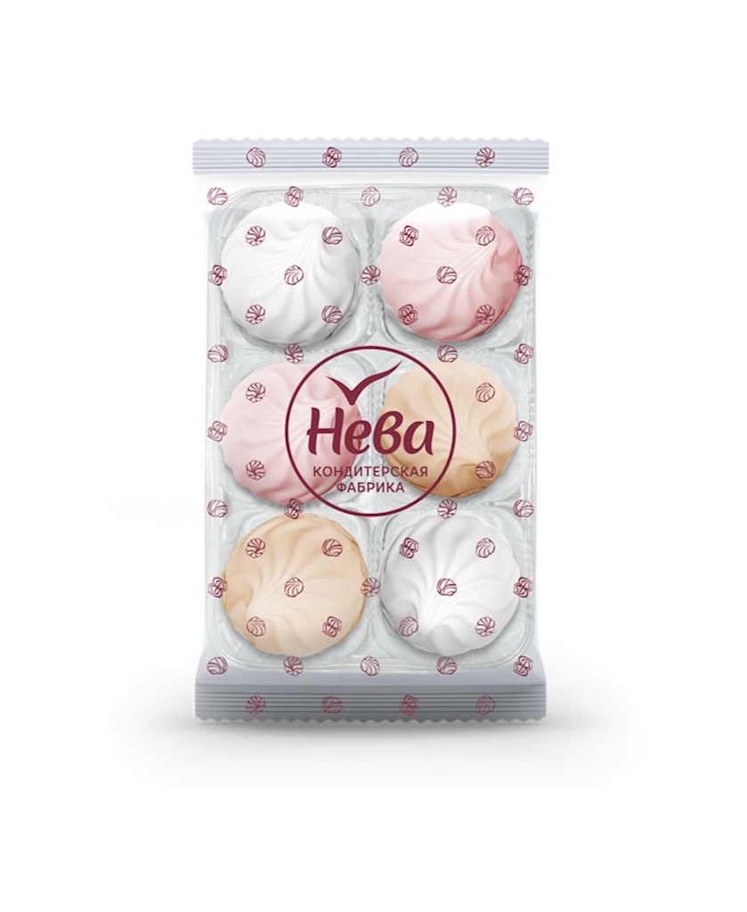 315g Neva Sevir Assorti Früchte Aroma   // Зефир «Ассорти» ароматизированный»