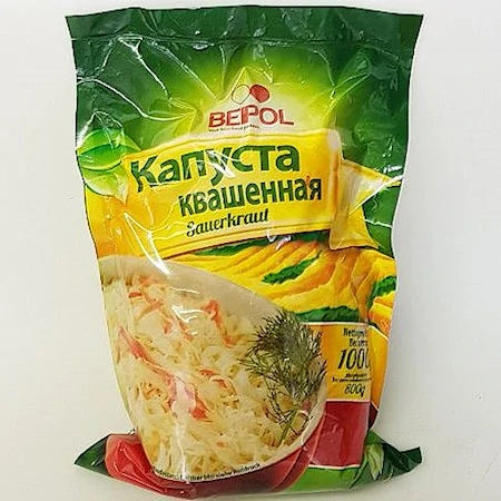 1kg Beipol Sauerkraut mit Karotten Beutel КАПУСТА КВАШЕННАЯ