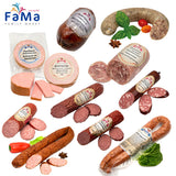 Wurst-Set 10+1 GRATIS ca.3,9kg Krakauer Landwurst Brühwurst Leberwurst usw. НАБОР КОЛБАСНЫЙ