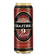12X0,9L BIER STARKBIER Alc. 8,0% BALTIKA Nr.9 STRONG Dose  БАЛТИКА ПИВО КРЕПКОЕ