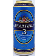 12X0,9L BIER BALTIKA KLASSISCH Nr.3 Alc. 4,8% Dose  БАЛТИКА ПИВО СВЕТЛОЕ Nr.3