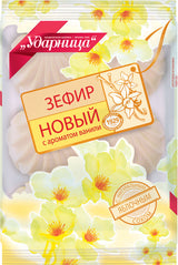 160g Udarniza Sevir mit Vanillegeschmack // Ударница Зефир ванильный