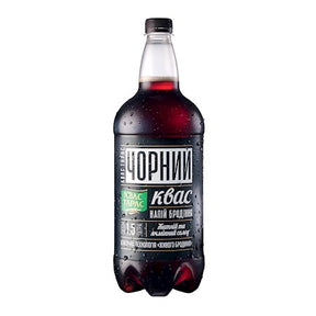 6er Pack Kwas Taras dunkel 9 Liter 6Fl je 1,5 Liter Brotgetränk aus der Ukraine Квас Тарас хлебный Хлібний