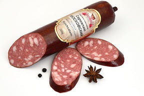 Kochsalami Typ Servelat Moskovskiy ca.300g mit Rückenspeck