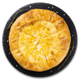 300g Khachapuri Rund mit Käse Megrelian Art Chatschapuri Khatschapuri