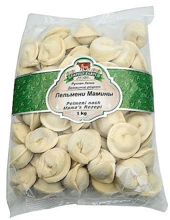 6,25kg Pelmeni HANDGEMACHT & Wareniki Mix  Teigtaschen gefüllt
