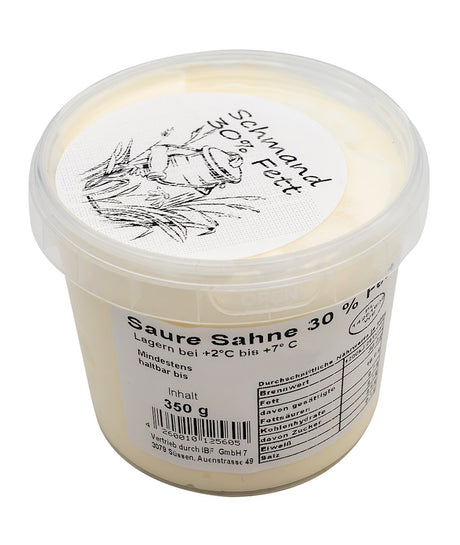 350g Prosto Naturalno Sauerrahm 30% Fett /Просто Натурально Сметана 30%