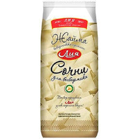400g LIJA  Besbarmacknudel mit Ei // Лия Лапша Сочни для Бешпармака