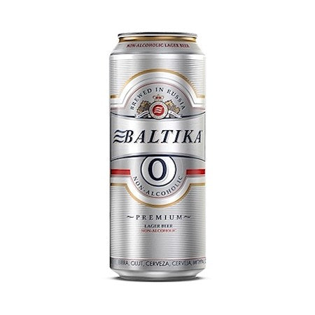 0,45l Baltika Bier 0 alc.frei, dose // Балтика 0 безалкогольное, банка