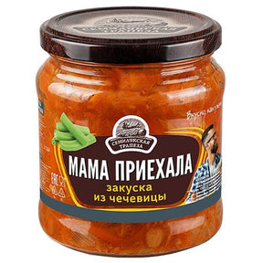 460g Semiluki GZ mit Linsen "Mama priechala" // Oвощная закуска из чечевицы "Мама приехала"