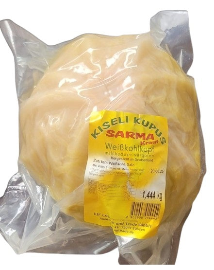 ca.1,8kg Kiseli Kupus Sauerkrautkopf vergoren // Капуста соленая, качан