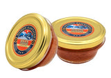 100g Hosjain Kamchatki Kaviar Gorbuscha Prem. o.K-18° // Икра зернистая лососевая Премиум солено-мороженая