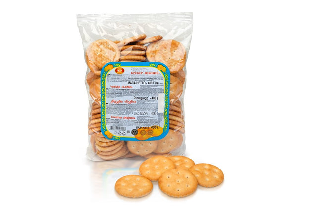 400g BS Kreker Feines Salzgebäck "Zart"gebacken // Крекер Нежный