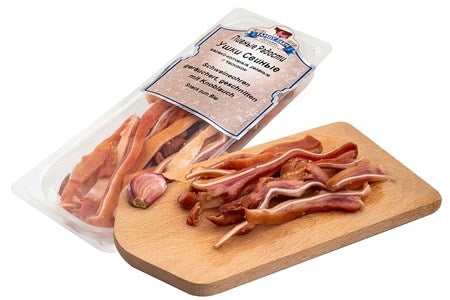 150g geräucherte Schweineohren zum Bier // Ушки Пивные Радости свиные копченые