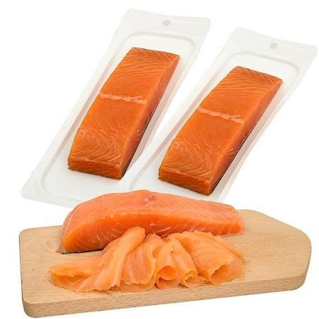 150g Lachsfilet, kalt geräucher (Salmo Salar) // Лосось малосольный холодного копчения