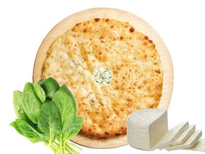 450g Ossetian Fladenbrot Käse/Spinat // Осетинский пирог с Сыром и Шпинатом