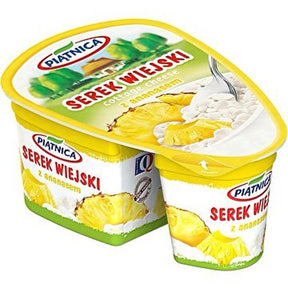 150g Hüttenkäse mit Ananas // Piatnica Творог зернистый с ананасом