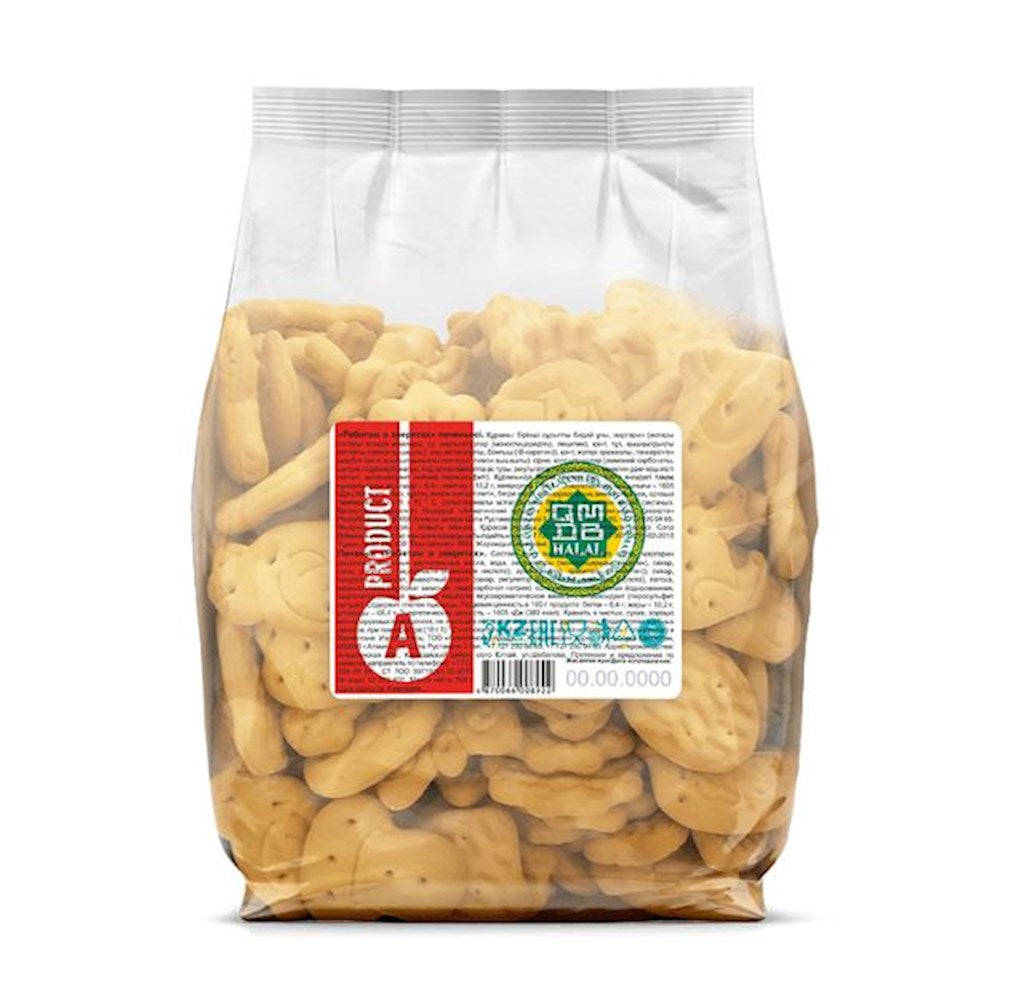 300g A-Product Kekse Halal "Kinderfreunde" // Печенье Ребятам о зверятах
