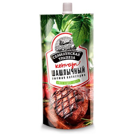 300g Semiluki Ketchup Schaschlik // Кетчуп шашлычный