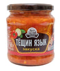 460g Semiluki Gemüsezubereitung Teschin Jasik // Oвощная закуска тещин язык