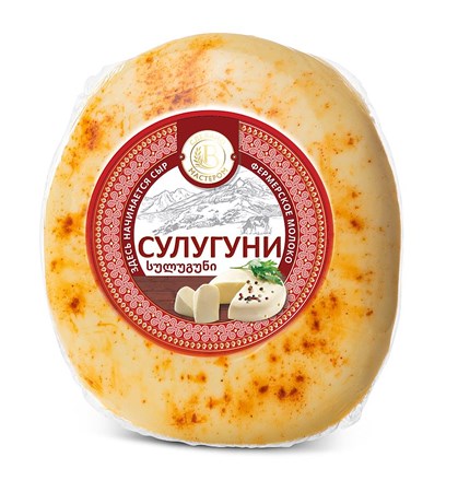 500g Käse nach georgischer Art aus Kuhmilch mit Paprika // СЫР Сулугуни С ПАПРИКОЙ
