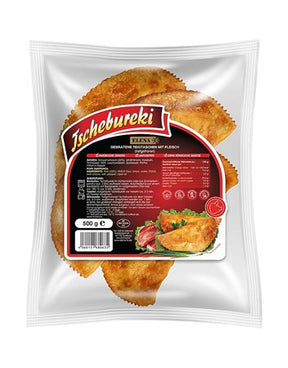 500g Elena Tschebureki gebraten mit Schweinefleisch //  Чебуреки жареные из свинины