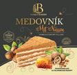 750g Family Bakery Altböhmische Honigtorte - Medovik mit Nüssen -18°C tk // Старочешский медовик с орехам
