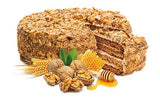 750g Family Bakery Altböhmische Honigtorte - Medovik mit Nüssen -18°C tk // Старочешский медовик с орехам