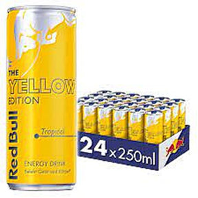 250ml Red Bull Energy Drink Yellow Edition Tropical  // Red Bull Энергетический напиток Тропический 