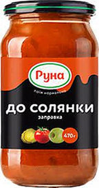470g Runa Sapravka für Suppe Soljanka // Руна заправка для солянки