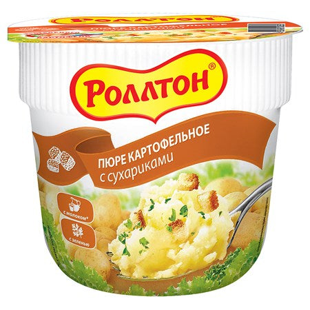 40g Rollton Kartoffelpüree mit Croutons // Картофельное пюре с сухариками 
