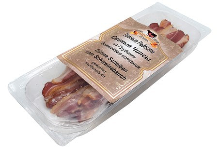80g Chips aus geräuchertem S-Bauch // Свиные Чипсы из Грудинки, домашнего копчения