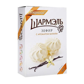 255g Udarniza Scharmel Sevir mit Vanille  // Шармэль Зефир ванильный 
