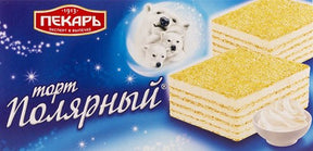 213g Krupskaja Waffeltorte "Poljar"  // Торт Полярный вафельный 