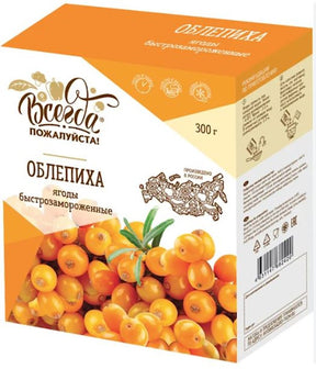 300g Immer Gerne! Sanddorn tiefgefroren // Всегда Пожалуйста!  Облепиха замороженная